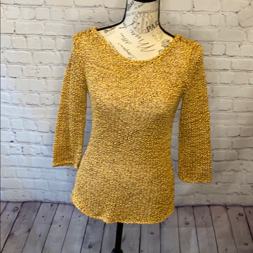 Calypso St. Barth Multicolor Knit Pattern Sweater - image 1